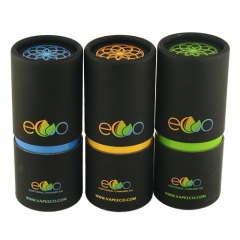 3 Pieces Telescope Paper Tube with Foil Stamping